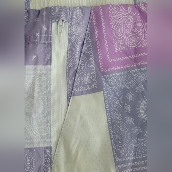 New Maison Article Shoe Palace Men's Swiming Trunks LG Colorblock Purple & Blue - Picture 7 of 9